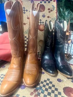 Dan Post and Dingo cowgirl boots