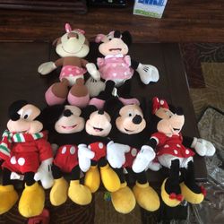 Mickey And Minnie Mouse Plush