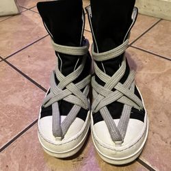 Rick Owens Jumbo Lace Hex Ramones 