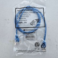 Cat5e Patch Cables - 3'