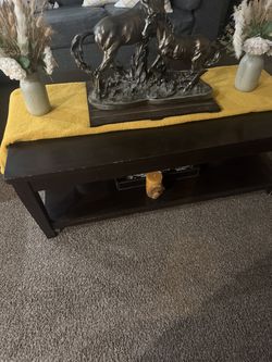 Brown table