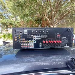 POWER STEREO RECEIVER AMPLIFIER WITH HDMI  WORKS  GREAT 