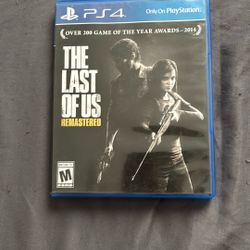 The Last Of Us Remastered PS4 Game