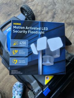 Koda motion security flood light led