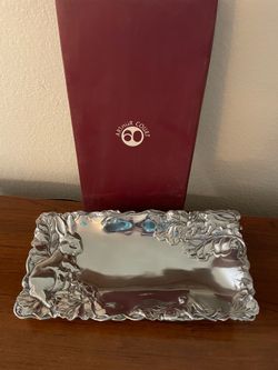 Bunny Silver Serving Tray