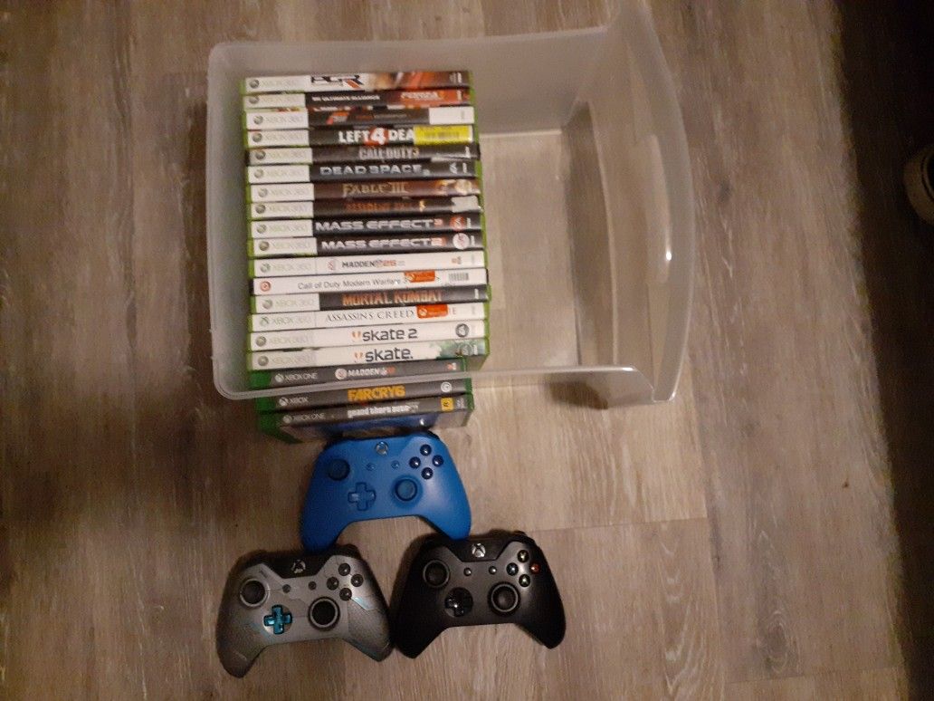 Xbox One And 360 Games