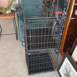 Dog Crates 2ft Long, 17 Inch Wide. 19 Inch Tall 