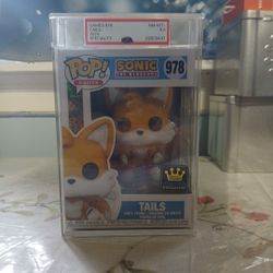 Tails 978 PSA GRADED 8.5 Funko Pop