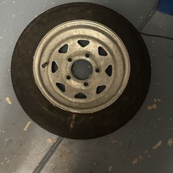 Spare Tire Great Price!!!!  4.8-12 For A Trailer 