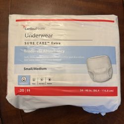 Adult Diapers Unisex Cardinal Underwear