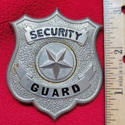 Security Guard Badge 
