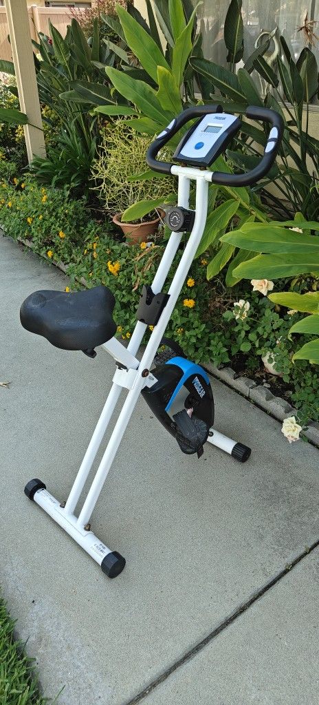 ProGear (Max 220lb) Folding Magnetic Upright Exercise Bike with Meter