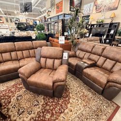 Sofá Sets/livingroom Furniture/Leather/same Day Delivery  