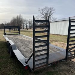 30’ Lowboy Gooseneck Trailer