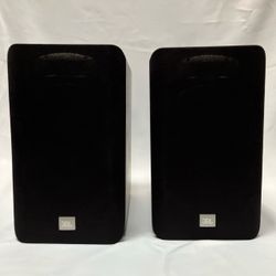 JBL L830 Studio L Series 3-Way Bookshelf Speakers Pair Black Tested Working