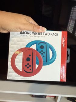 The Nintendo Switch Racing Steering Wheel 2-Pack Joy-Con Accessory