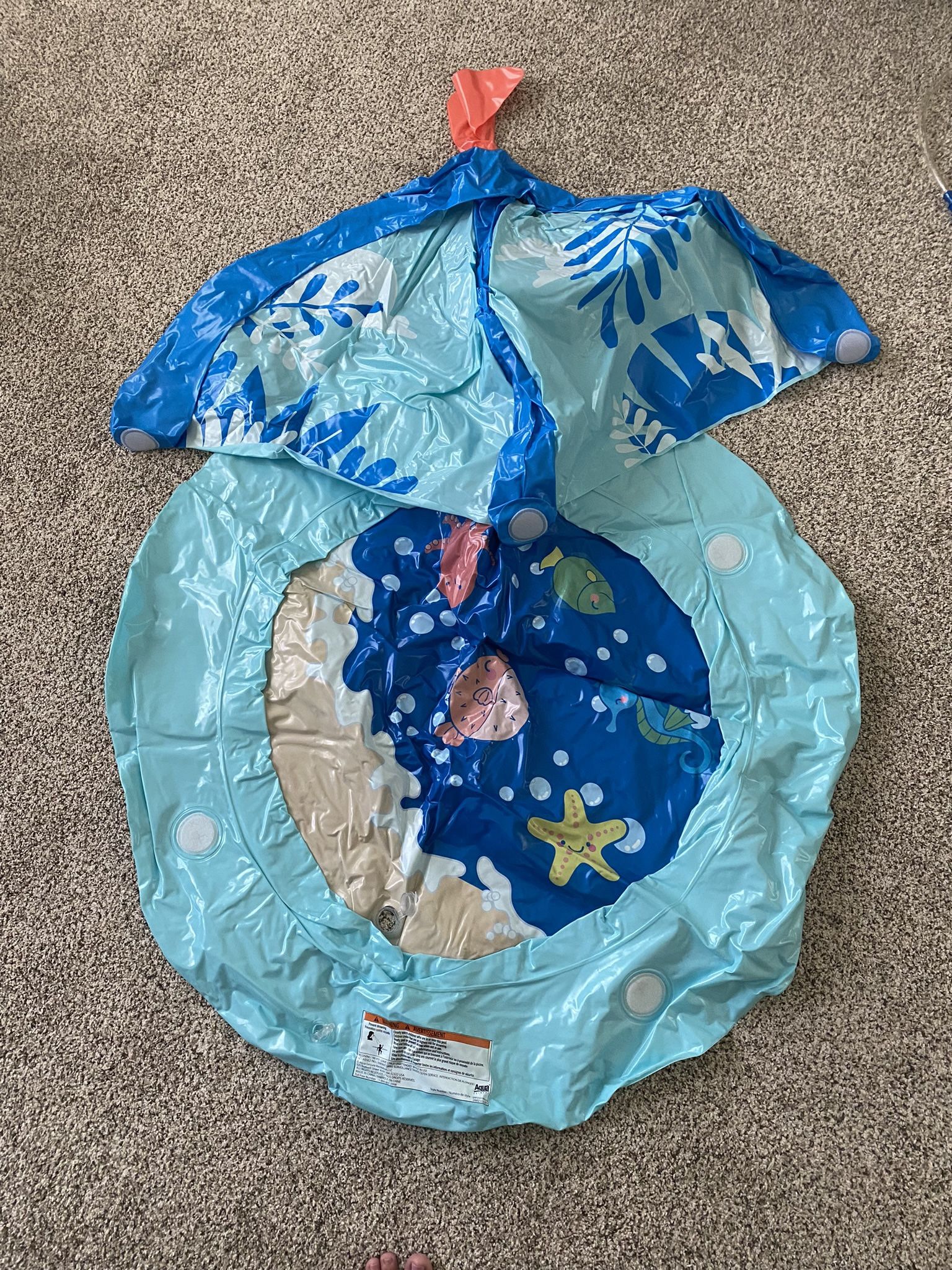 SunSmart Shade N Play Sailboat Kiddie Pool