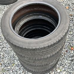 215 50 17 Michelin Self Sealing Tires Set Of 4 