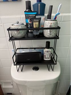 Bathroom shelves