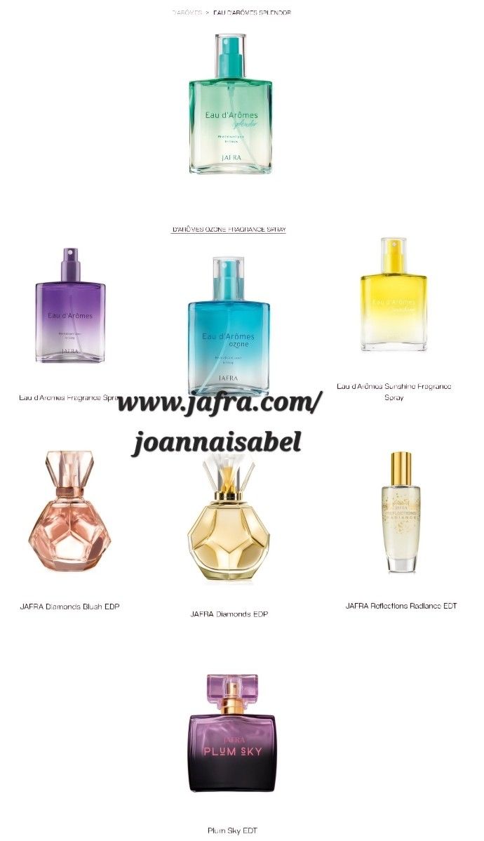 Jafra Perfumes $35 Each