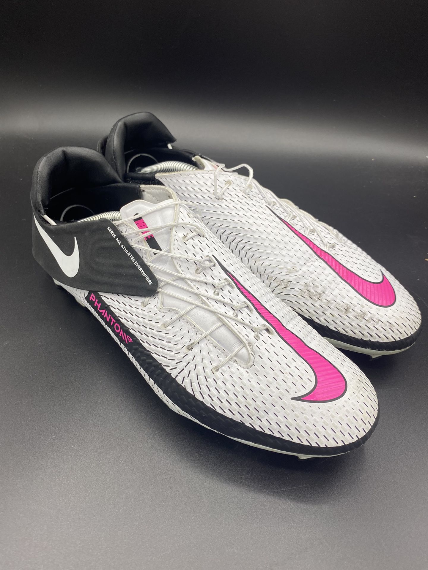 Nike Phantom GT Academy FlyEase MG Soccer Cleats Pink Blast DA2835-160 SZ 7