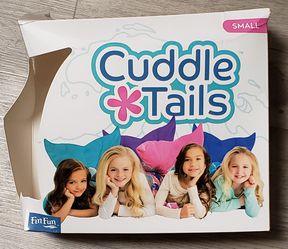 Cuddle Tails Mermaid Blanket Small Blue New