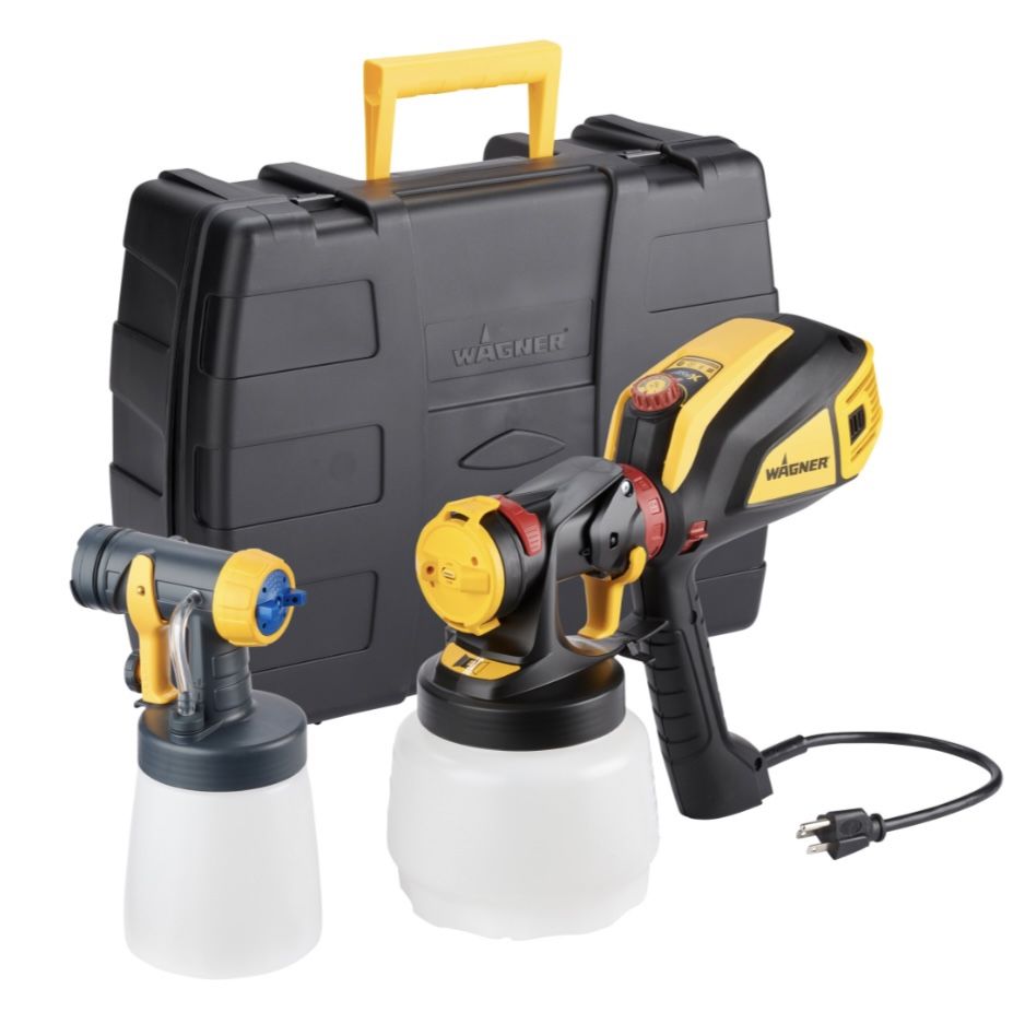 Wagner FLEXiO 590 Handheld HVLP Paint Sprayer, 120V, 8 Amp, Model# 0529010