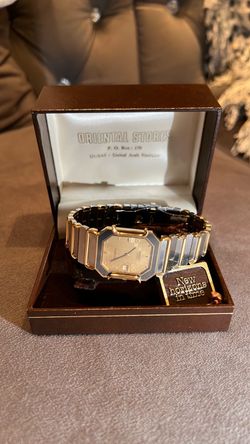 Vintage Rado Quartz Florence Date #160.3409.2 Mens Watch