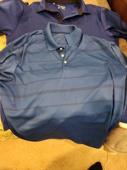 Men's Golf Polo Shirts Bundle of 2
