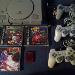 Sony PlayStation 1 Game Controllers And Accessories 