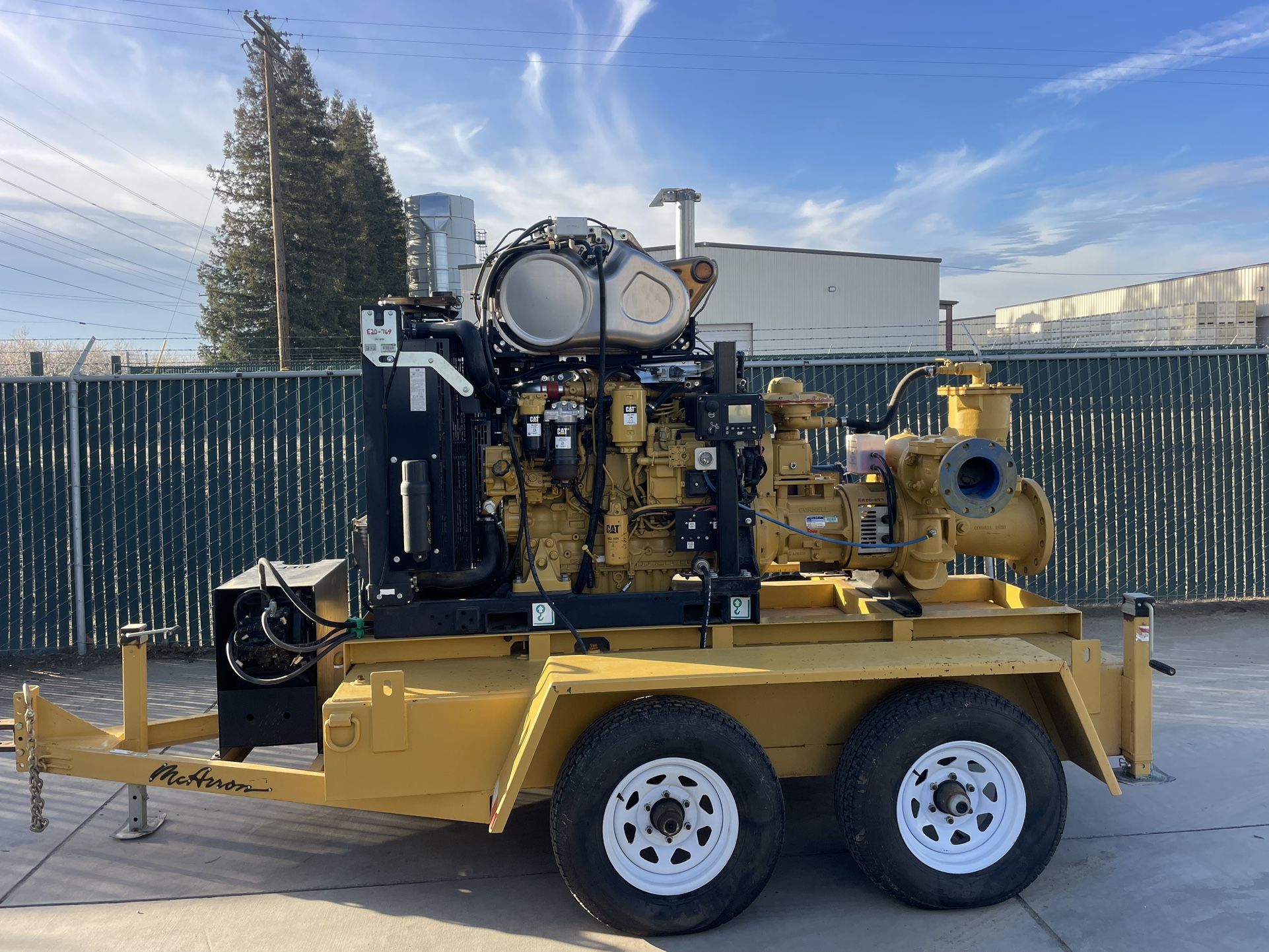 3,000 GPM High Pressure Cat / Cornell Pump-LowHours!
