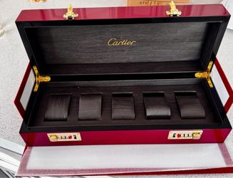 Cartier 5-Hold-Watch box