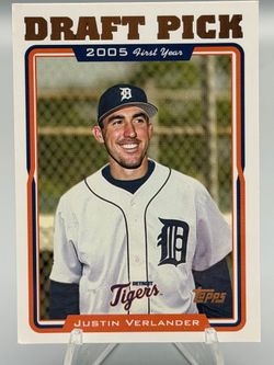 Justin Verlander RC Baseball Card