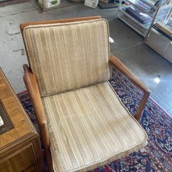Danish Oak Lounge Chair