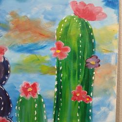Cactus Painting