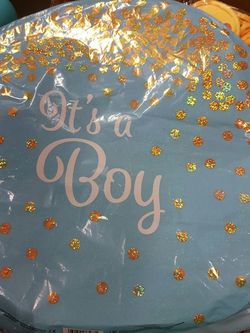 It's a boy balloon