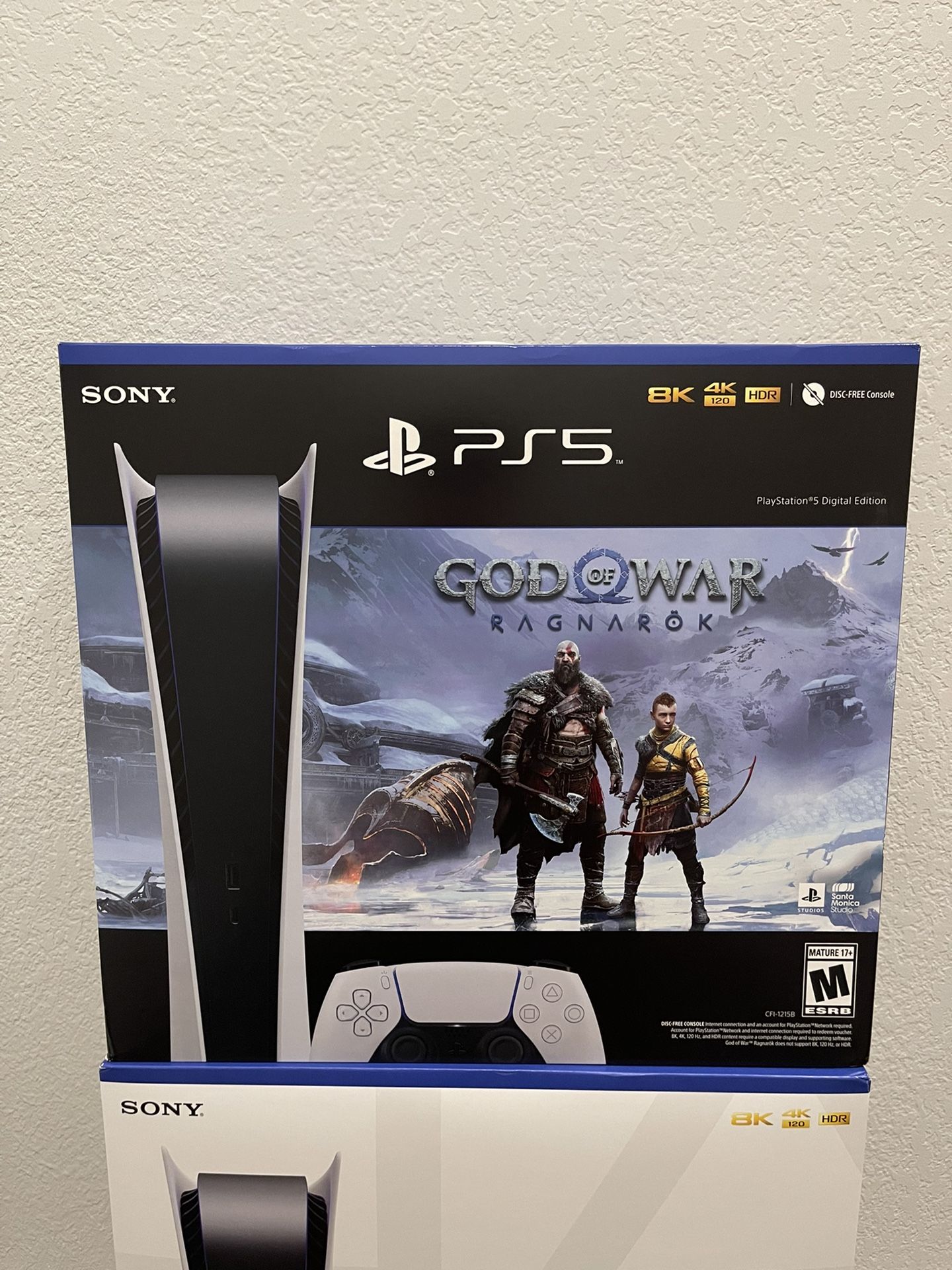 PlayStation PS5 Digital Edition Console God of War Ragnarok