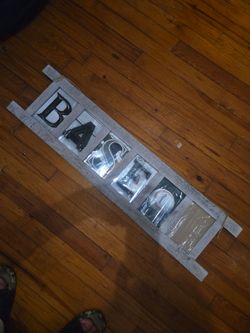 Bedroom sign