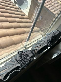 Utility black Yeezys
