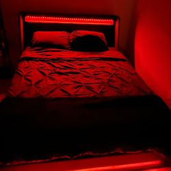 FULL SIZE LED BED FOR SALE!!!