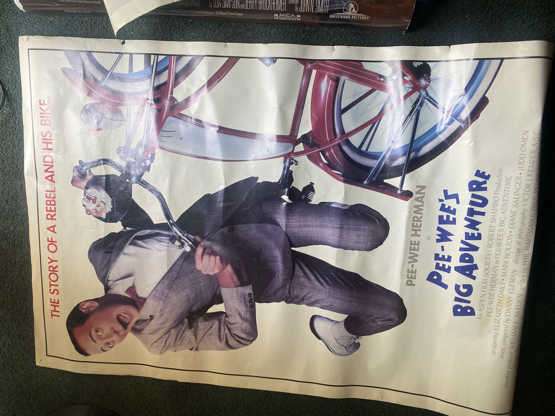 Movie Poster Cher Tina Turner Madonna PeeWee Herman