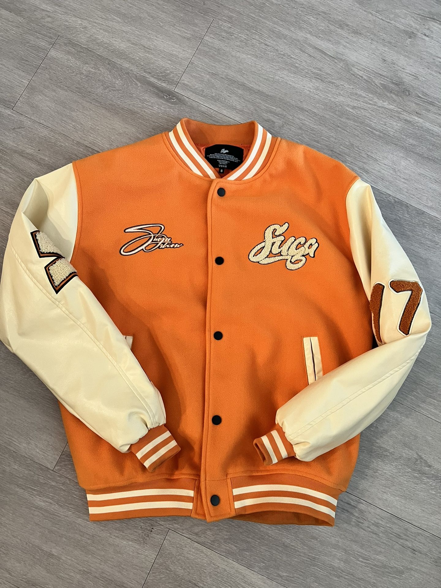 UFC Suga Sean O Malley Letterman Varsity Jacket Mens Sz Small