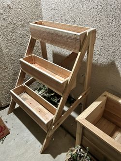 🌿 3-Tier Cedar Herb Planter Box – Grow Your Own! 🌿