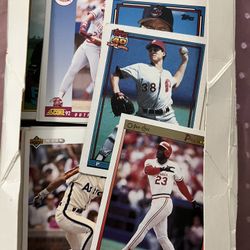 Box Of Old Baseball Cards