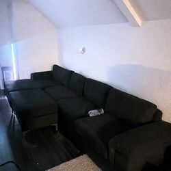 Black couch