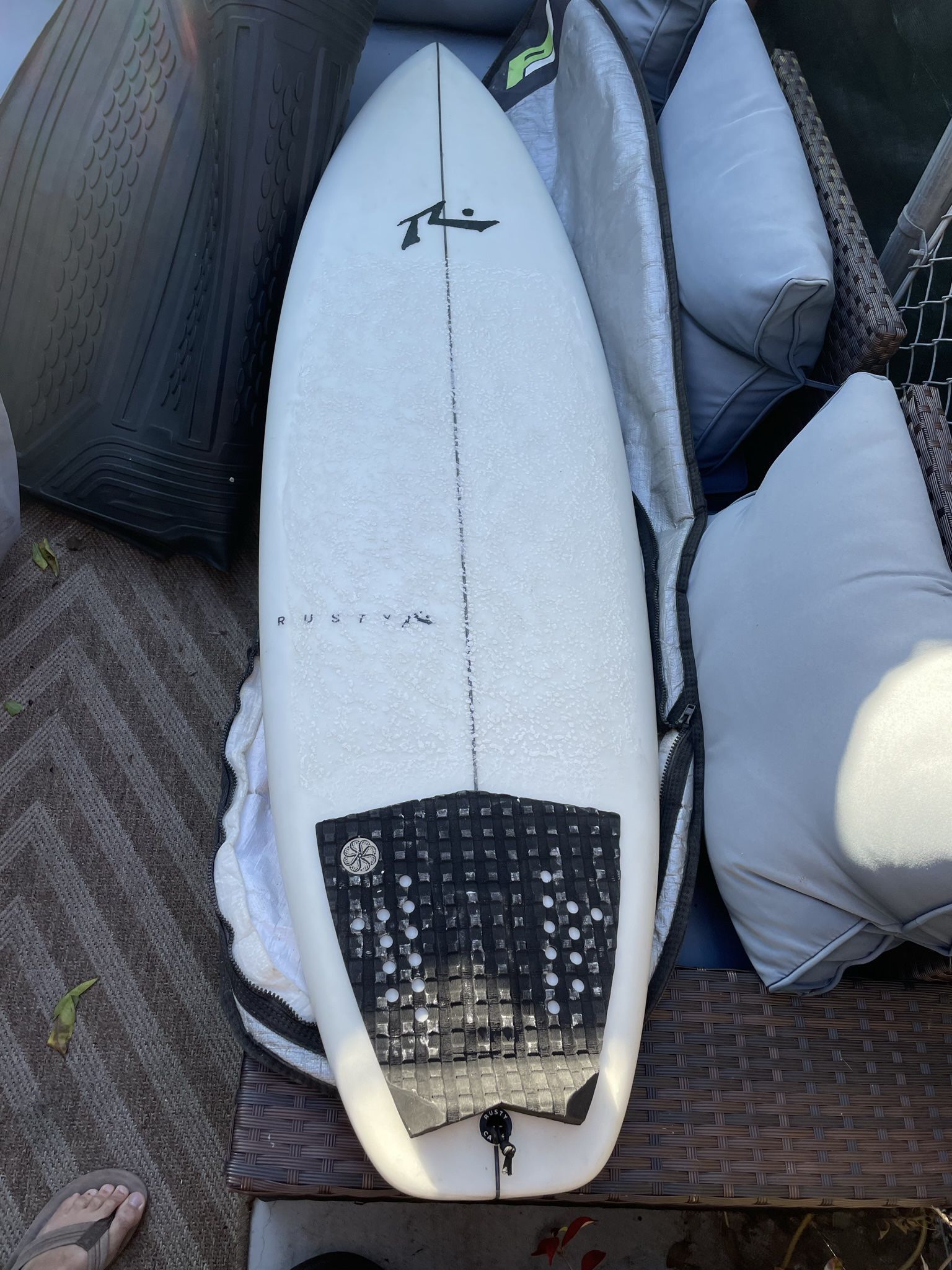 5’11” Rusty Phat Surfboard