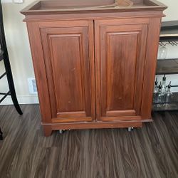 Wooden Wine Cabinet 