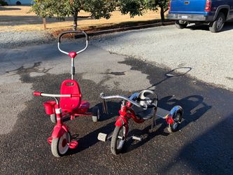Two tricycles