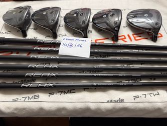 TaylorMade QI4D Woods  with REAX  Shafts