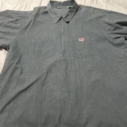 Ben Davis Half Zip Shirt 3XL